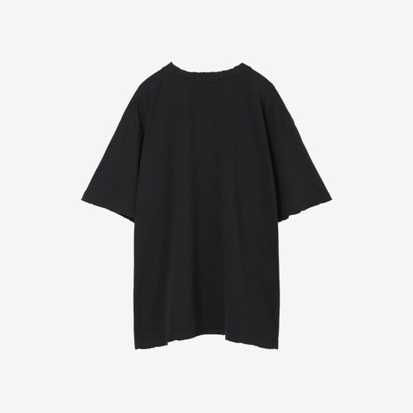 画像2: th products TARO HORIUCHI  Damaged College Tee / black (2)
