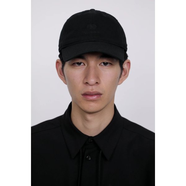 画像5: th products TARO HORIUCHI Embroidery Cap / black × black (5)