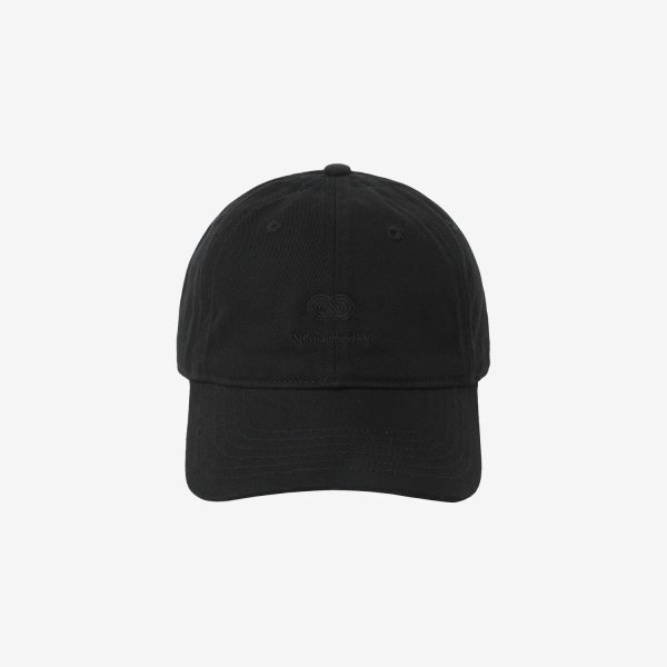 画像1: th products TARO HORIUCHI Embroidery Cap / black × black (1)