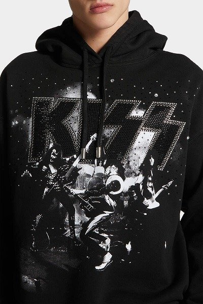 画像5: DSQUARED2  Kiss x D2 Relax Fit Hoodie (5)