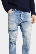 画像5: DSQUARED2 Light Ripped Wash Cool Guy Jeans (5)