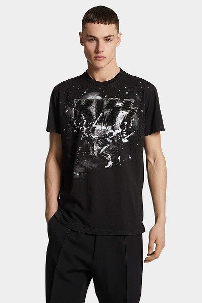 画像3: DSQUARED2  Kiss x D2 Cigarette Fit T-shirt (3)