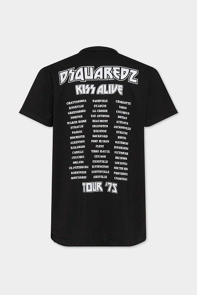 画像2: DSQUARED2  Kiss x D2 Cigarette Fit T-shirt (2)