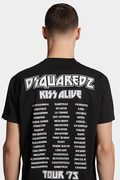 画像6: DSQUARED2  Kiss x D2 Cigarette Fit T-shirt (6)