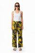 画像1: BANANATIME  EASY PANT AUTUMN LEAVES NAVY YELLOW (1)