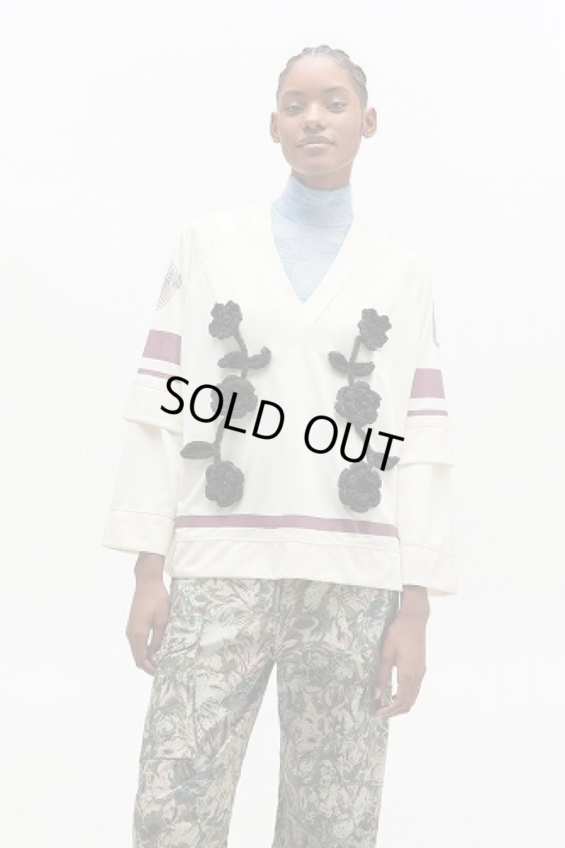 画像2: GANNI ガニー Ivory league long sleeve (2)