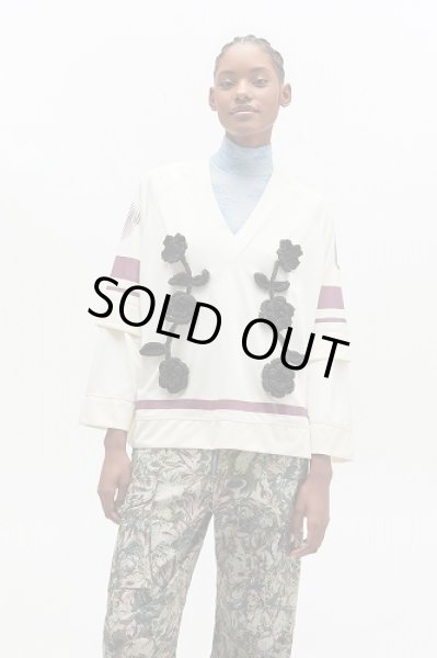 画像2: GANNI ガニー Ivory league long sleeve (2)