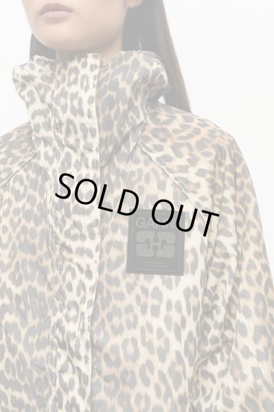 画像6: GANNI Leopard Nylon Jacket (6)