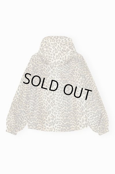 画像2: GANNI Leopard Nylon Jacket (2)