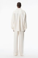 画像3: alexanderwang　アイボリー ヘビーシルク サイドプラケットパンツ (3)