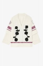 画像1: GANNI ガニー Ivory league long sleeve (1)