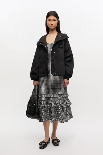 画像4: GANNI ガニー Black Nylon Jacket (4)