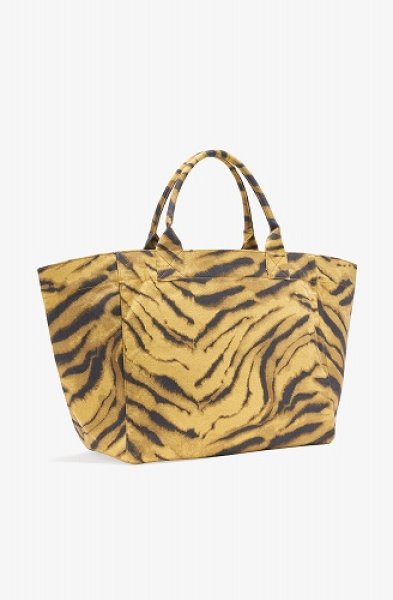 画像2: GANNI ガニー Zebra Print XXL Tote (2)