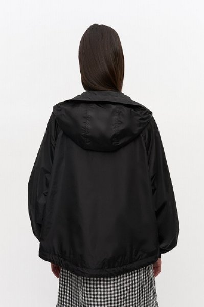 画像5: GANNI ガニー Black Nylon Jacket (5)