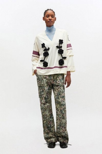 画像2: GANNI ガニー Ivory league long sleeve (2)
