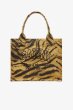 画像1: GANNI ガニー Zebra Print Large Tote (1)