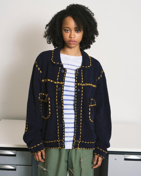 画像3: PHINGERIN PG1 KNIT NAVY (3)