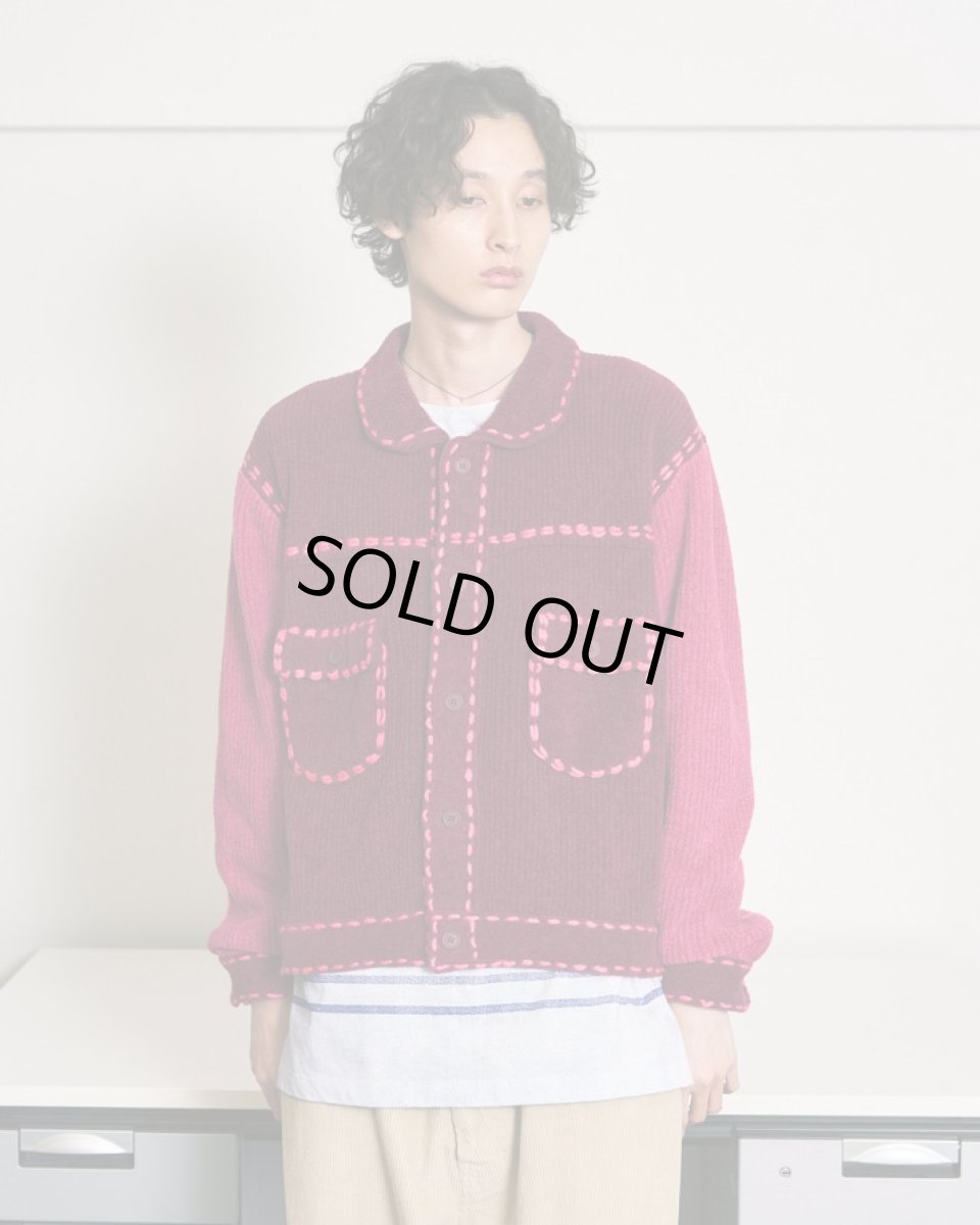 画像3: PHINGERIN PG1 KNIT BURGUNDY (3)