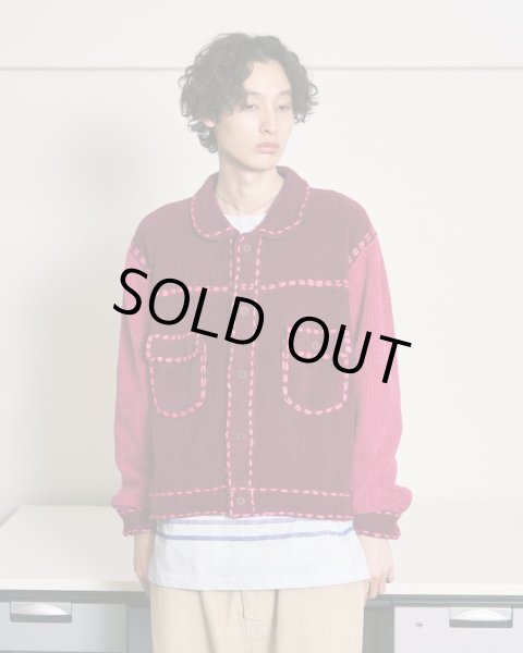 画像3: PHINGERIN PG1 KNIT BURGUNDY (3)