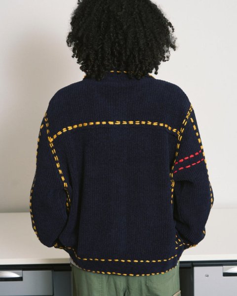 画像4: PHINGERIN PG1 KNIT NAVY (4)