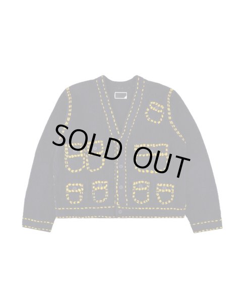 画像1: PHINGERIN PG1 POCKET CARDIGAN NAVY (1)