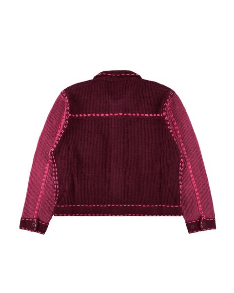 画像2: PHINGERIN PG1 KNIT BURGUNDY (2)