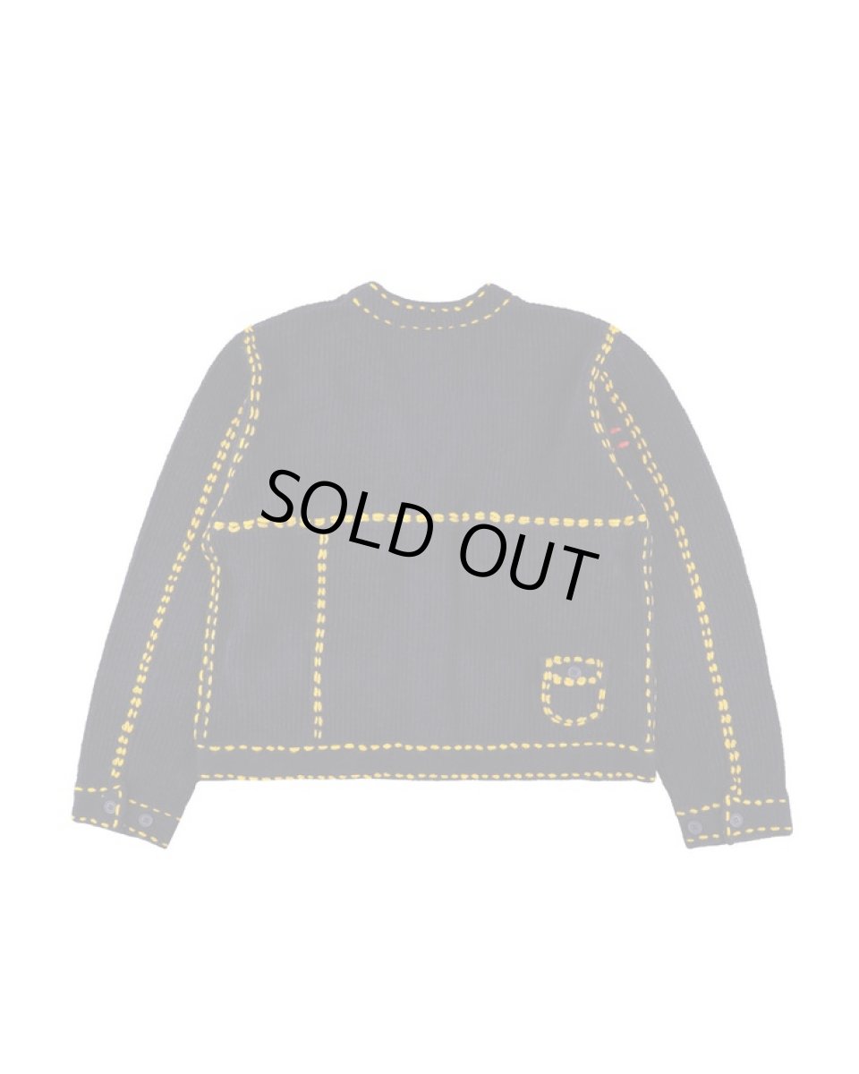 画像2: PHINGERIN PG1 POCKET CARDIGAN NAVY (2)