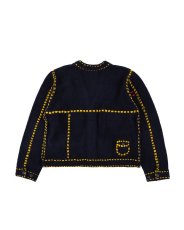 画像2: PHINGERIN PG1 POCKET CARDIGAN NAVY (2)