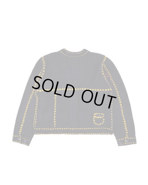 画像2: PHINGERIN PG1 POCKET CARDIGAN NAVY (2)