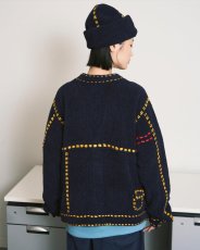 画像5: PHINGERIN PG1 POCKET CARDIGAN NAVY (5)