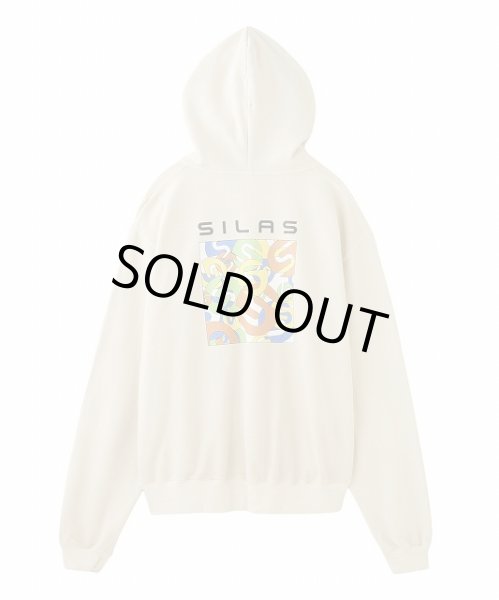 画像1: BOX ARTWORK ZIP SWEAT HOODIE OFF WHITE (1)