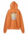 画像1: Silas サイラス　BOX ARTWORK ZIP SWEAT HOODIE ORANGE (1)