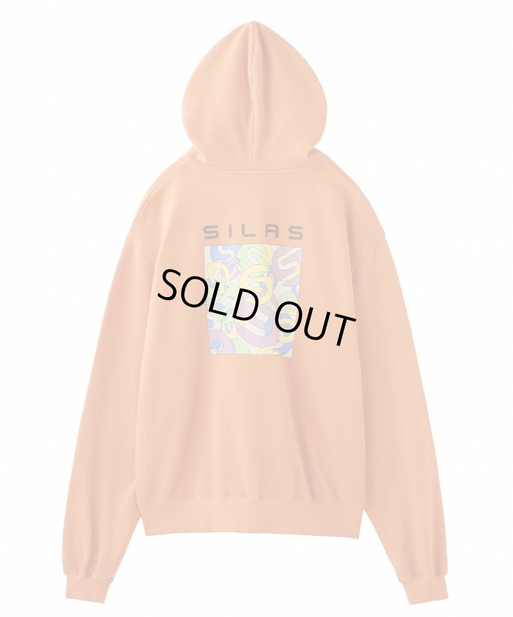 画像1: BOX ARTWORK ZIP SWEAT HOODIE ORANGE (1)
