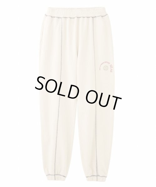画像1: CIRCLE LOGO SWEATPANTS Off White (1)