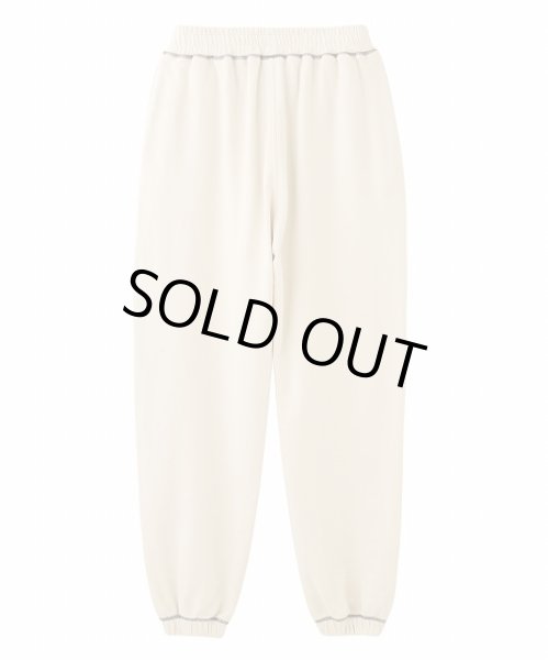 画像2: CIRCLE LOGO SWEATPANTS Off White (2)