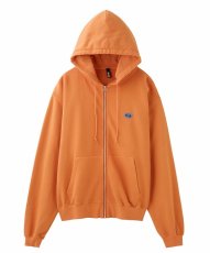 画像2: BOX ARTWORK ZIP SWEAT HOODIE ORANGE (2)