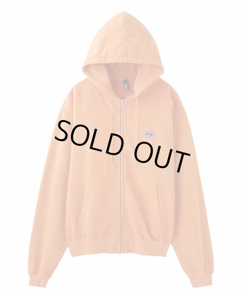 画像2: BOX ARTWORK ZIP SWEAT HOODIE ORANGE (2)