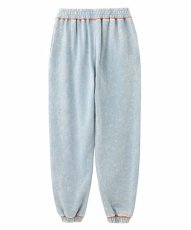 画像2: CIRCLE LOGO SWEATPANTS Lt Blue (2)