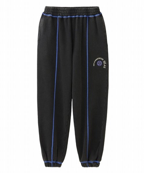 画像1: Silas サイラス　CIRCLE LOGO SWEATPANTS (1)