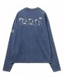 画像2: Silas サイラス　SKATE OVAL L/S TEE NAVY (2)
