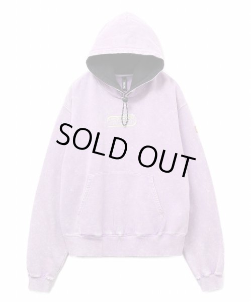 画像1: BIG SILAS DRAWSTRING SWEAT HOODIE PURPLE (1)