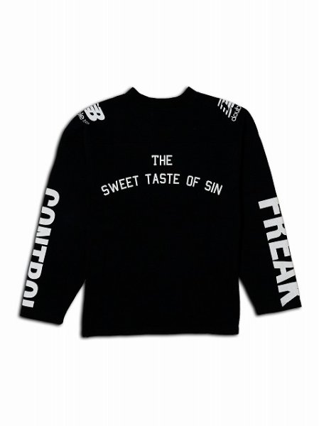 画像2: セダクション フットボール ゲーム スウェット / ブラック (2)