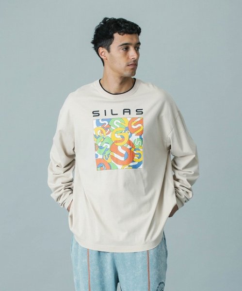 画像2: BOX ARTWORK L/S TEE OFF WHITE (2)