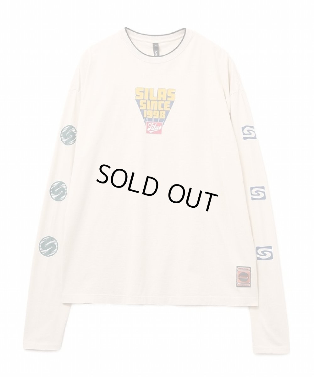 画像1: SINCE 1998 L/S TEE OFF WHITE (1)