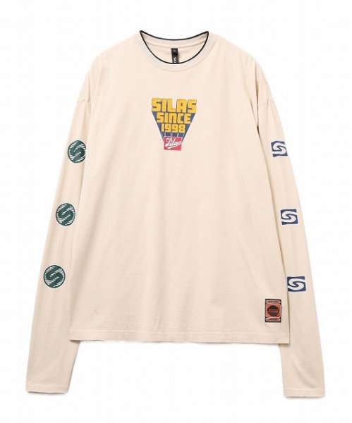 画像1: SINCE 1998 L/S TEE OFF WHITE (1)