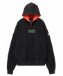画像1: BIG SILAS DRAWSTRING SWEAT HOODIE BLACK (1)