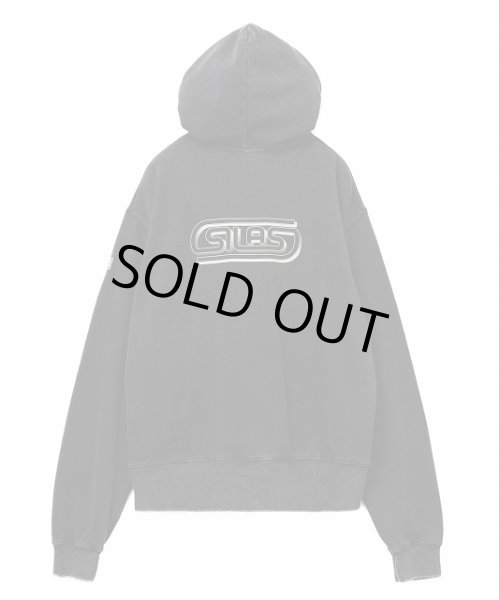 画像2: BIG SILAS DRAWSTRING SWEAT HOODIE BLACK (2)