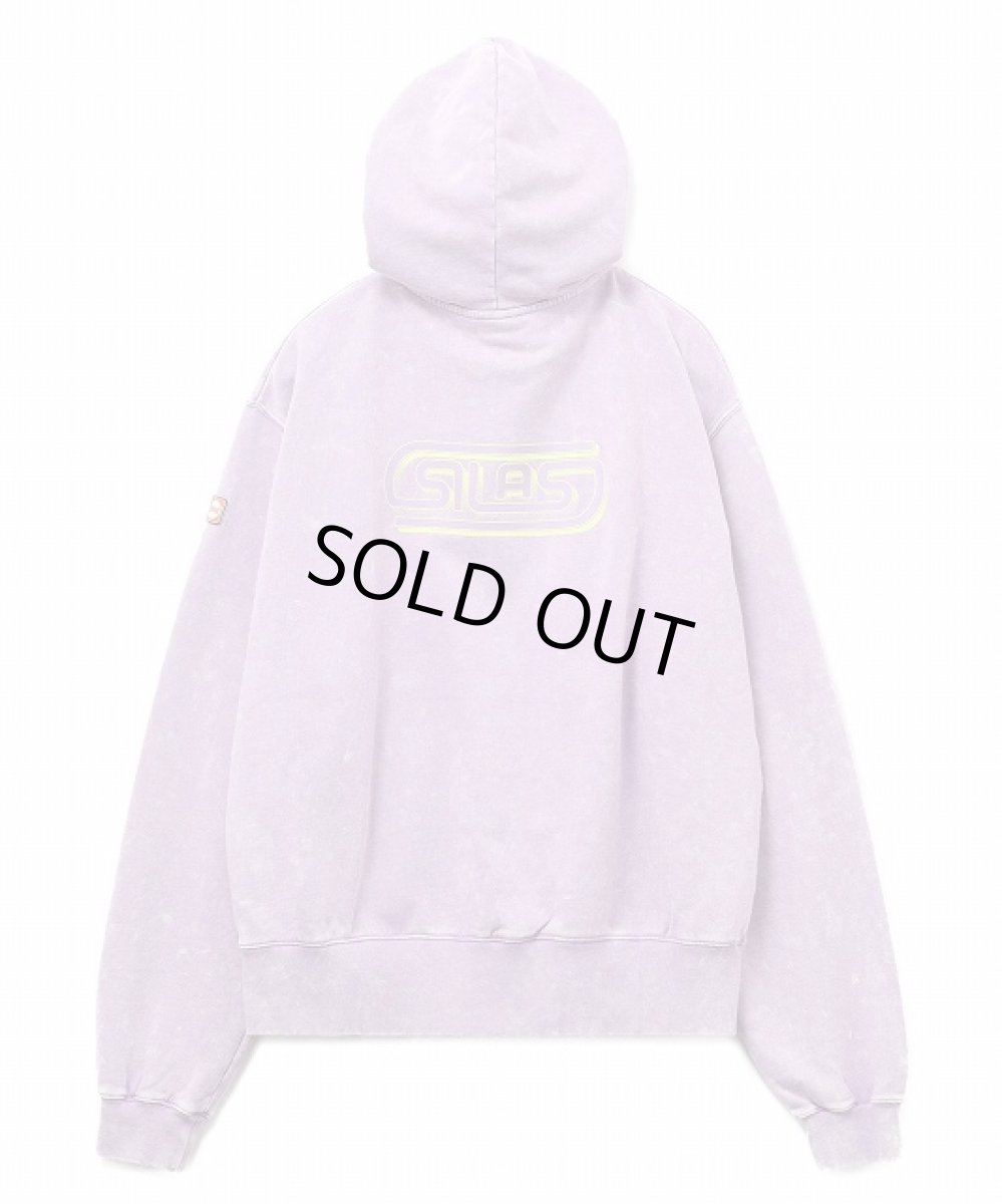 画像2: BIG SILAS DRAWSTRING SWEAT HOODIE PURPLE (2)