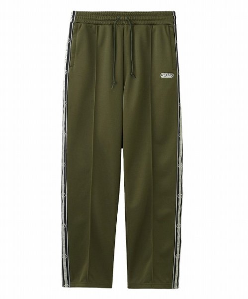 画像1: LOGO TRACK PANTS GREEN (1)