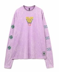画像1: SINCE 1998 L/S TEE PURPLE (1)